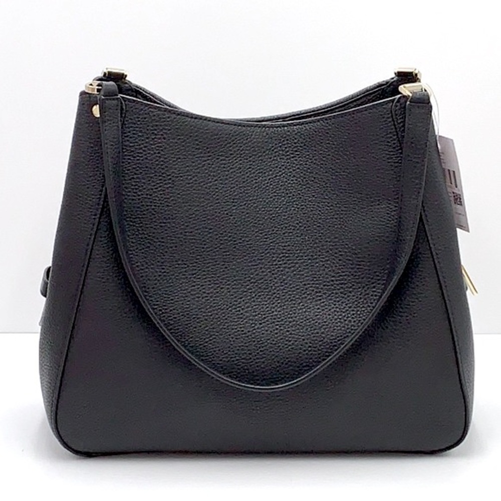 Kate Spade Leila Tweed Medium Triple Compartment Shoulder Bag Tote - Picture 3 of 16